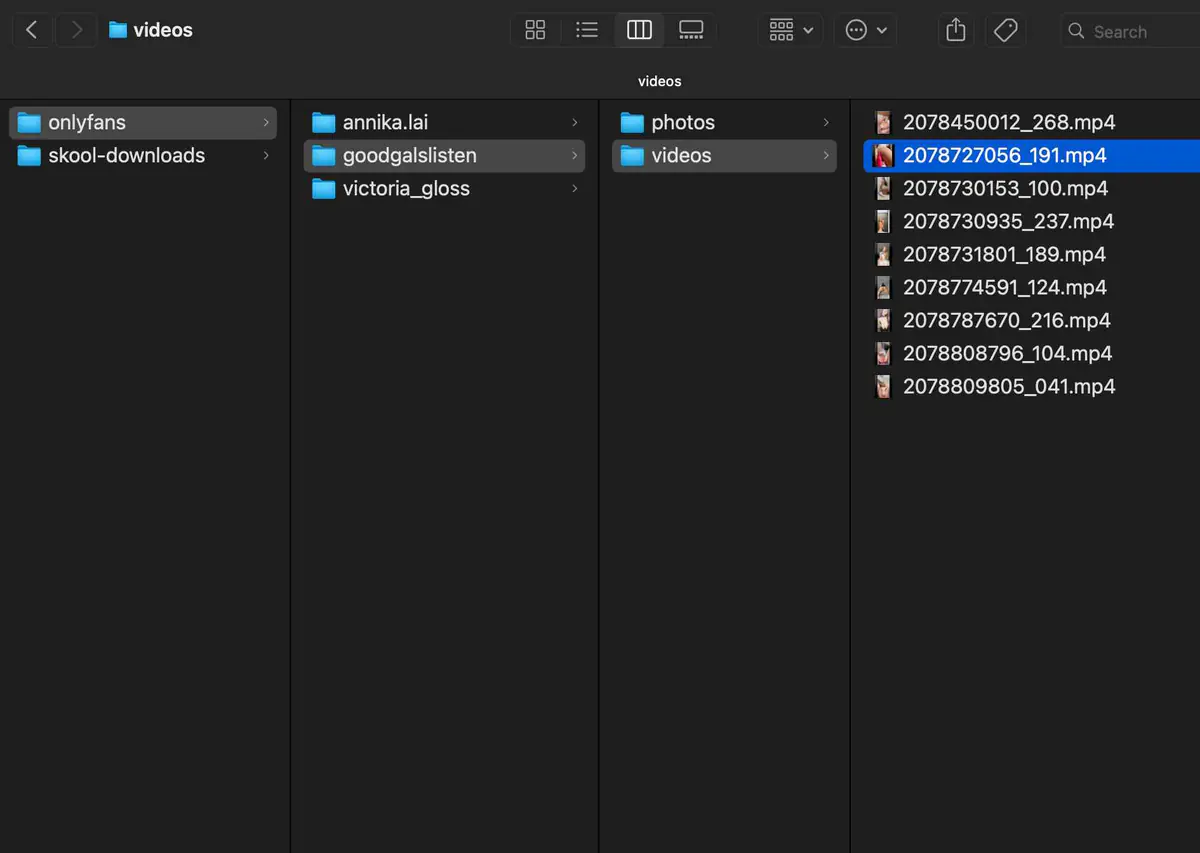 OnlyFans Video Downloader browser extension screenshot 3